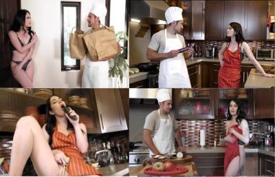 Evelyn claire my birthday cooking lessons กะจะเซอร์ไพรส์ผัว xxxฝรั่ง